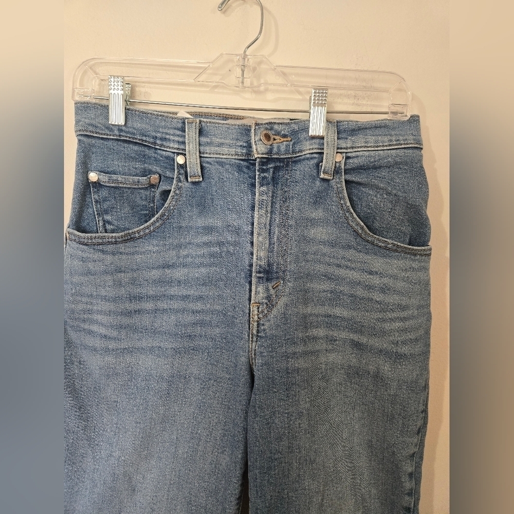 Levi's SilverTab Jeans Womens Size 28 Mom Jean Blue Denim Skinny High Waisted - Picture 9 of 9